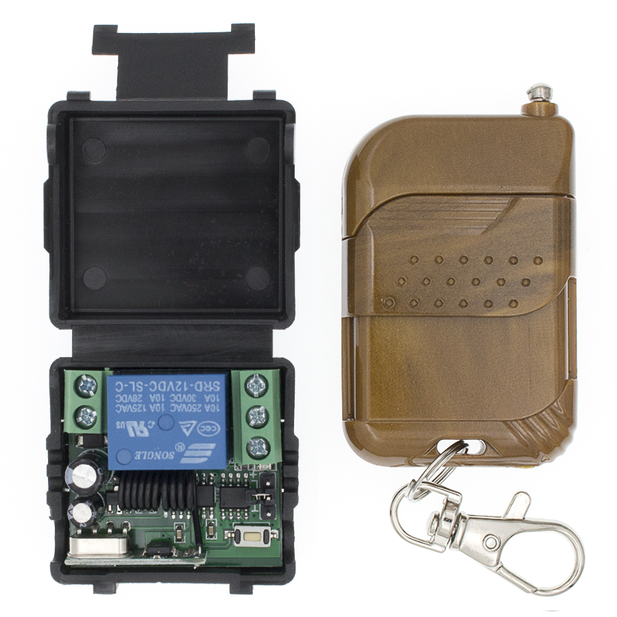 Relé inalámbrico de 1 canal sistemas de Control, 315MHz, 12V DC